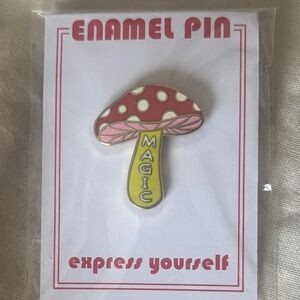 Magic Mushroom Enamel Pin